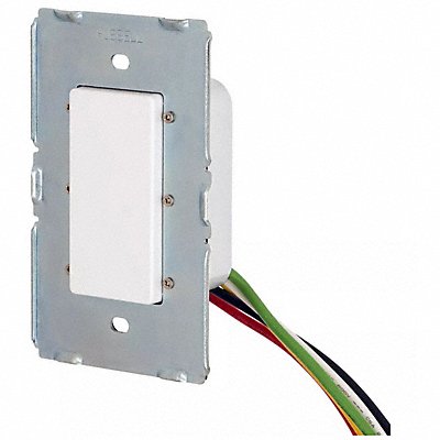 HUBBELL WSS1277 Wall Switch 3-Way 4.46 H 2.66 W White