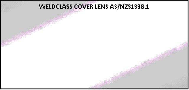 Weldclass WC-01636 Lens Clear 108x51mm CR39 Style