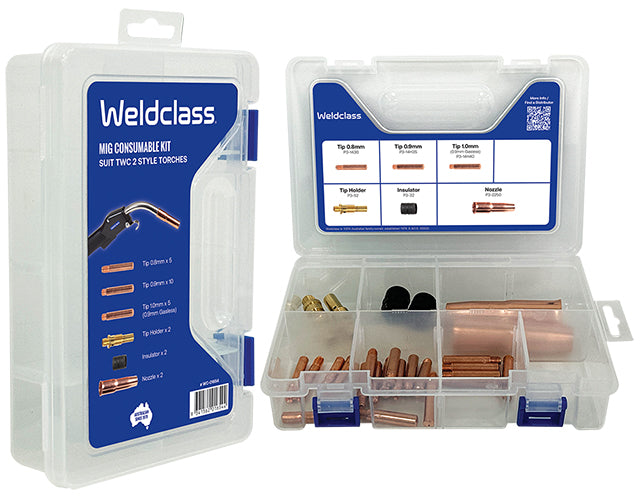 Weldclass WC-01654 MIG Parts Kit With Storage Box TWC #2