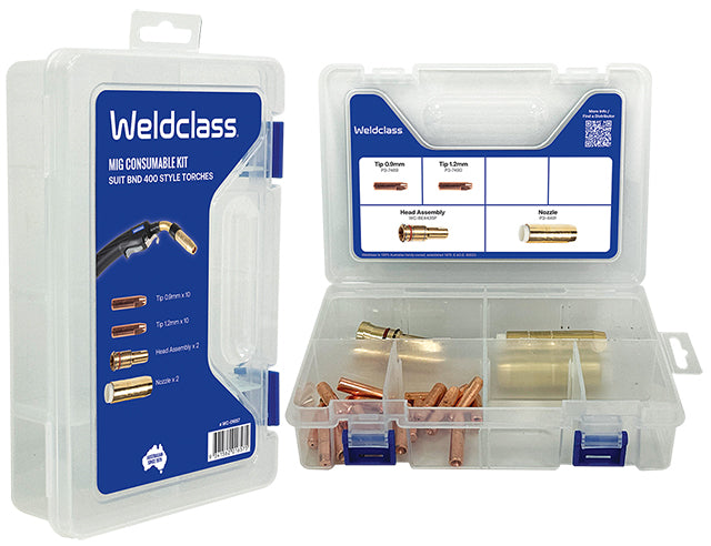Weldclass WC-01657 MIG Parts Kit With Storage Box BND 400