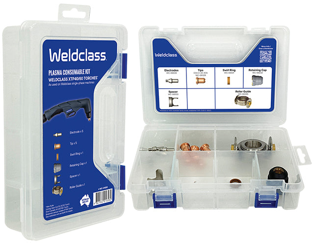 Weldclass WC-01658 Plasma Parts Kit With Storage Box XTP40/60