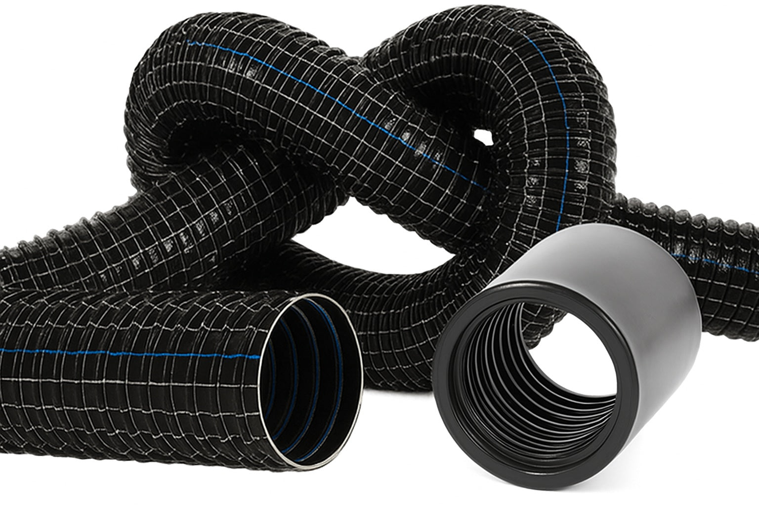 Weldclass WC-01827 Hose Extension Fume Extraction 44mm x 10m Suit ALLCLEAR MT31 and MT84