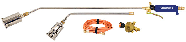 Weldclass WC-02991 Torch LPG PLATINUM LT40 "Combo" Kit - 600/1000mm Torch With Regulator & 5M Hose