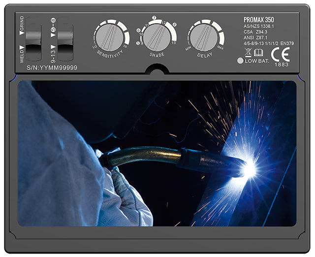 Weldclass WC-05349 Lens Cassette / Auto Darkening Filter (ADF) PROMAX 650