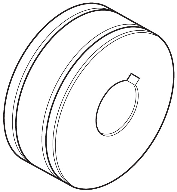 Weldclass WC-06220 Drive Roller D30x10xW10 (Keyed Centre) V0.6/0.8 Suit 180MST, 200MST