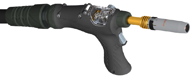 Weldclass WC-06369 MIG Torch Push-Pull PLATINUM PP365 8M With 180DG & 30Dg Necks - Suit 220MP Pulse MIG Welder