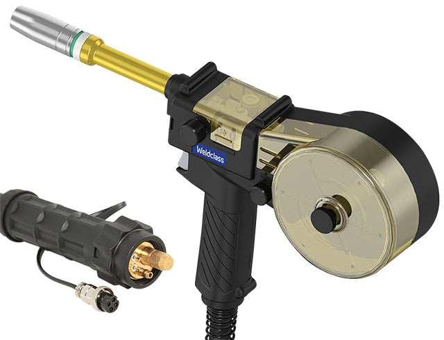 Weldclass WC-06610 MIG Torch Spool Gun BZL 25 5M Euro/4-Pin Suits 160MST-MK2, 180MST, 200MST