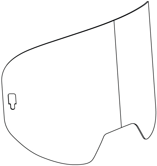 Weldclass WC-06709 Lens Clear Grinding Visor 220x120mm Suit PROMAX 850R Pk5