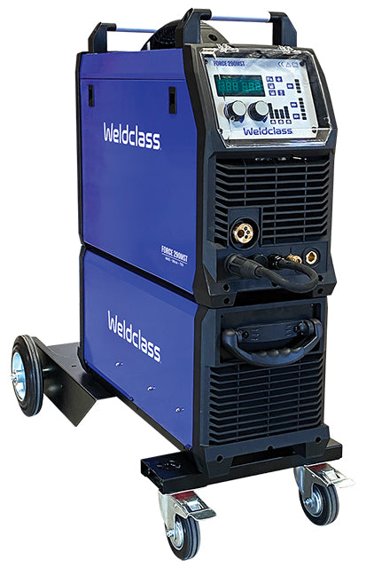 Weldclass WC-290MSTK1 Welder MIG/Stick/TIG FORCE 290MST Compact Unit W/Toolbox Trolley