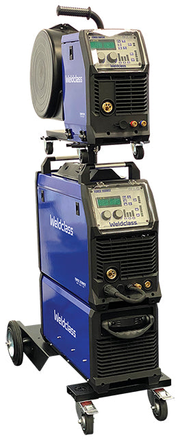 Weldclass WC-350MSTK4 Welder MIG/Stick/TIG FORCE 350MST W/ Separate Wire Feeder & Toolbox