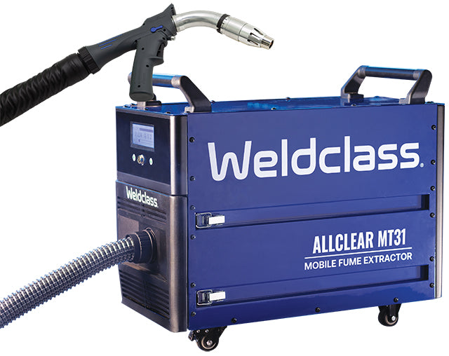 Weldclass WC-MT31K36E4 Fume Extractor ALLCLEAR MT31 + FT36E 4m MIG Torch Package (incl 3m extraction hose)