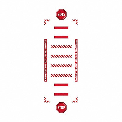 SLIP-GARD WFK31 Floor Sign Floor Marking Crosswalk