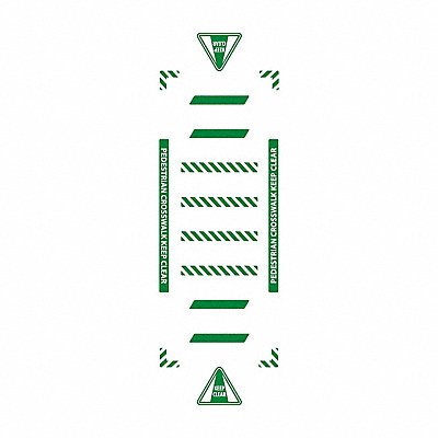 SLIP-GARD WFK34 Floor Sign Floor Marking Crosswalk