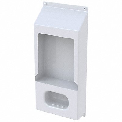 BESTCARE WH1183 Utility Shelf SS 8 in Overall W