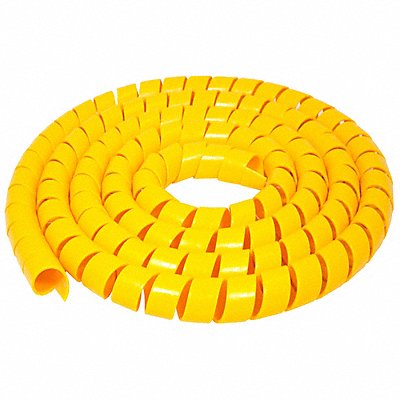ELECTRIDUCT WLSW10050YL Spiral Wrap 50 ft L 25mm W Color Yellow