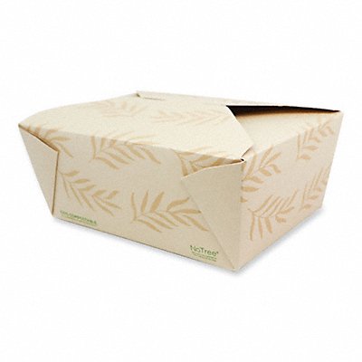 WORLD CENTRIC TOSCU34DLFP Takeout Food Containers PK 500