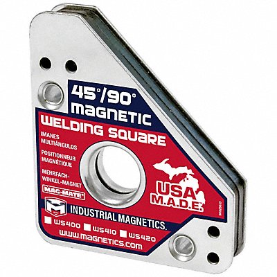 MAG-MATE WS410 Magnetic Welding Square 45 deg 90 deg