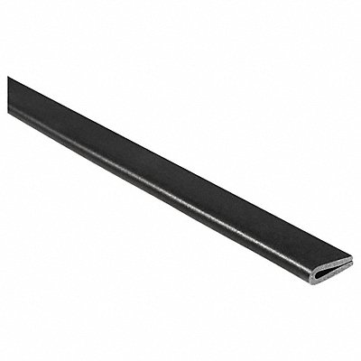 TRIM LOK INC X2013100 Edge Trim 100ft L Black Neoprene 1/8in W
