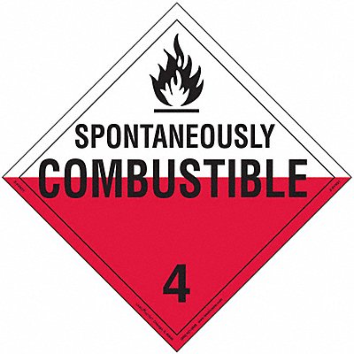 LABELMASTER ZRVW21 DOT Container Placard Vinyl PK25