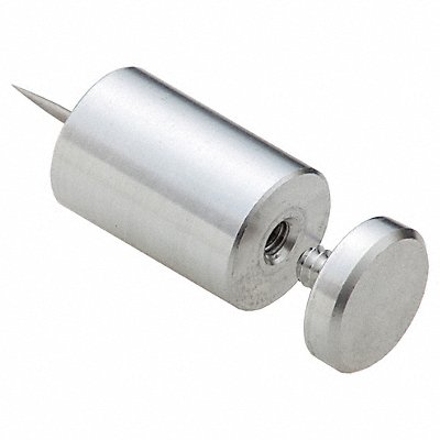 GRAINGER Z0004PAK Push Pins Silver 3/4in. Aluminum