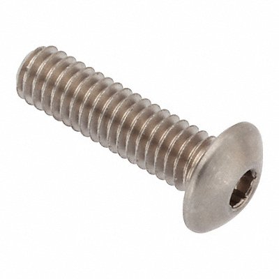 GRAINGER ZBC128UNS Button Head Socket Cap Screw