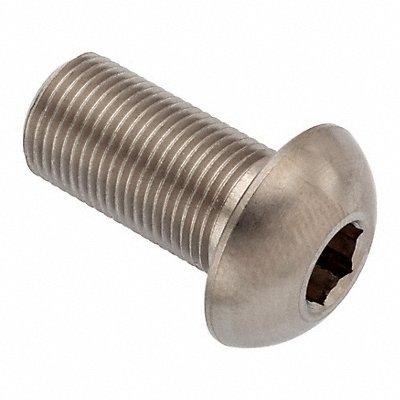 GRAINGER ZBC581UNEF Button Head Socket Cap Screw