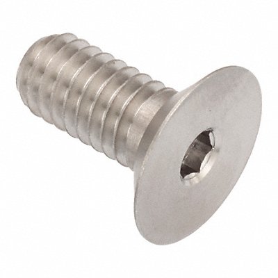 GRAINGER ZHF60151C10 Flat 100 Head Socket Screw