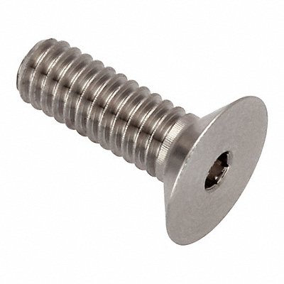 GRAINGER ZHF60208C08 Flat 100 Head Socket Screw