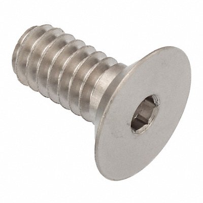 GRAINGER ZHF60214C08 Flat 100 Head Socket Screw