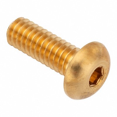 GRAINGER ZSB55012C10 Button Head Socket Screw