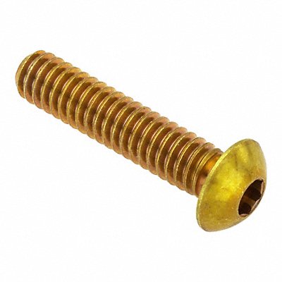 GRAINGER ZSB55012C18 Button Head Socket Screw
