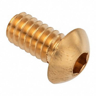 GRAINGER ZSB55014F06 Button Head Socket Screw
