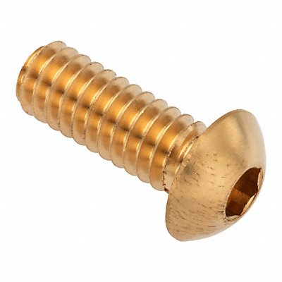 GRAINGER ZSB55038C10 Button Head Socket Screw