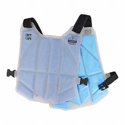 ERGODYNE 6210 Ice Vest 15 in L Blue Vest
