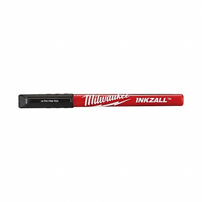 MILWAUKEE 48223160 Pen Black Bullet Tip PK12