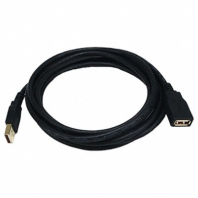 MONOPRICE 5434 USB 2.0 Extension Cable 10 ft.L Black
