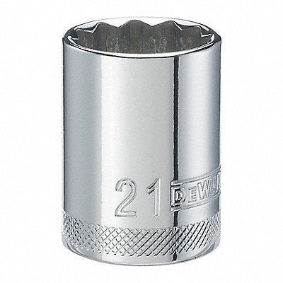 DEWALT DWMT74578OSP Deep Socket 1/2in 12-Point 21MM