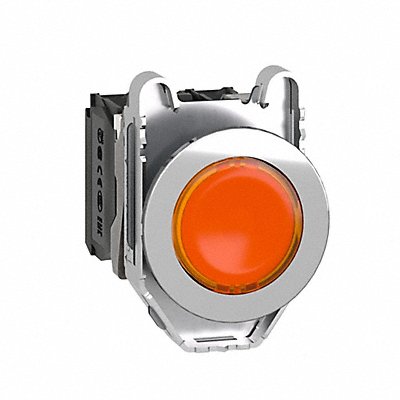 SCHNEIDER ELECTRIC XB4FW35M5 Illuminated PushButton FullVolt Org 1NO/1NC