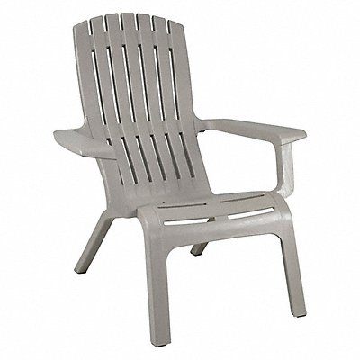 GROSFILLEX US444766 Westport Adirondack Chair in Barn Grey