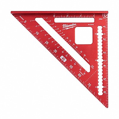 MILWAUKEE TOOL EQUIPMENT MLSQ070 Rafter Square Aluminum SAE