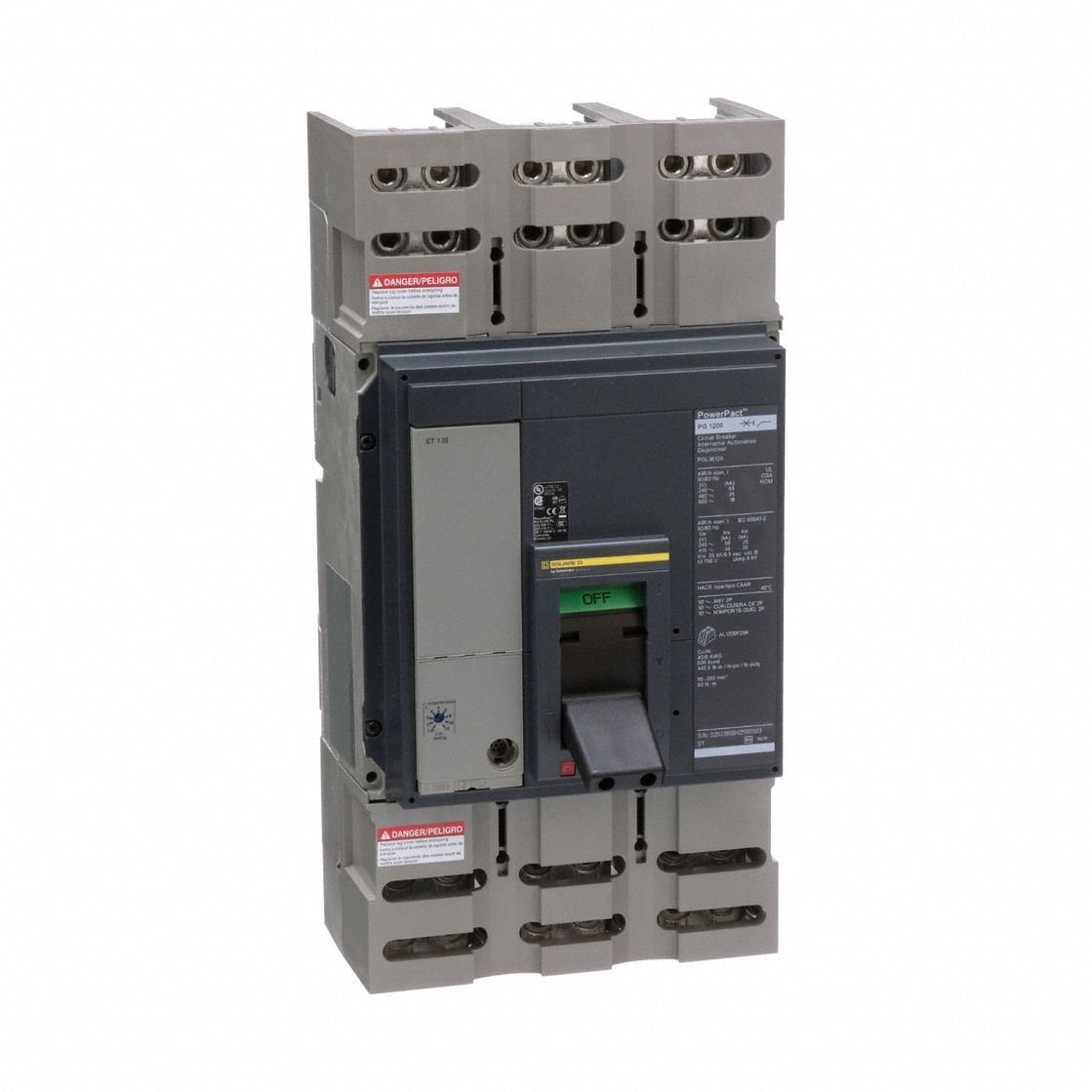 SQUARE D PGL36120 Circuit Breaker 1200A 3P 600VAC PG