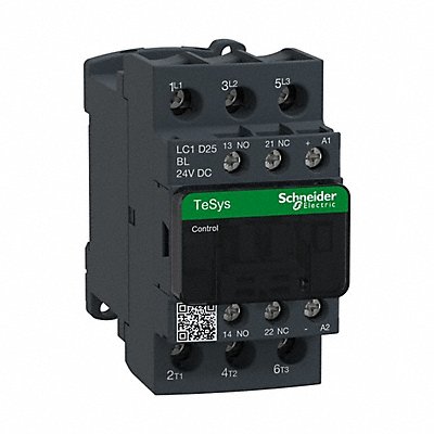 SCHNEIDER LC1D25BL IECMagneticContactor NonReversing 24VDC