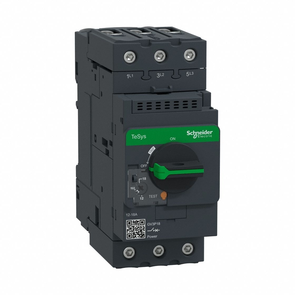 SCHNEIDER ELECTRIC GV3P18 Manual Starter 600Vac 40Amp Iec