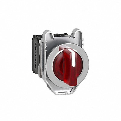 SCHNEIDER ELECTRIC XB4FK134M5 Selector Switch Illuminated 3 Pos 30mm Red