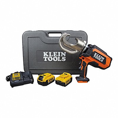 KLEIN TOOLS BAT2012T1651 Battery-Operated 12-Ton Crimper Kit