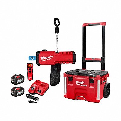 MILWAUKEE TOOL EQUIPMENT 298322HD M18 Compact 1-Ton Chain Hoist