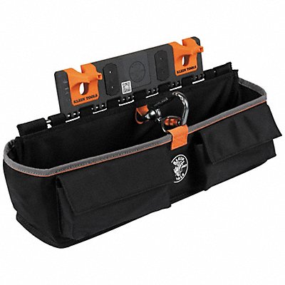 KLEIN TOOLS BC511S Large Pouch Blk/Gry/Org Plastic 1PK