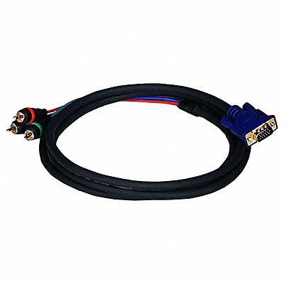 MONOPRICE 2170 Proj cord VGA(HD15) to 3 RCA Male 6ft