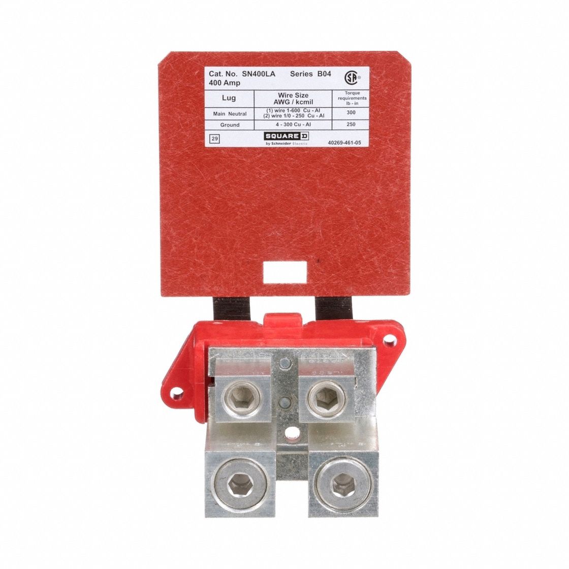 SQUARE D SN400LA Neutral Assembly Kit 400A