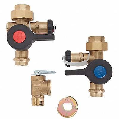 WATTS REGULATOR LFTWHG2FTHCRV Tankless Water Heater Kit 3/4 in Inlet